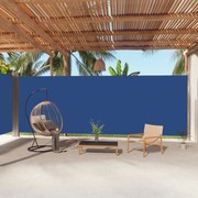 vidaXL Toldo lateral retrátil 220x1000 cm azul