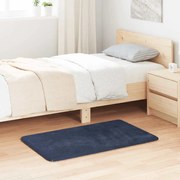 vidaXL Tapete shaggy de pelo alto NAVARRA 60x100 cm azul-marinho