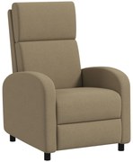 HOMCOM Poltrona relax poltrona reclinável sala poltrona de relaxamento - encosto ajustável até 160° apoio para os pés integrado | Aosom Portugal