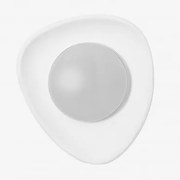 Aplique De Parede Led Em Gesso Givert B - Sklum