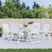vidaXL Almofadões para cadeira 6 pcs 40x40x7 cm tecido multicor