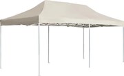 vidaXL Tenda dobrável profissional para festas alumínio 6x3m creme