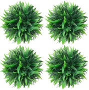 Bolas de buxos artificiais 4 pcs 15 cm