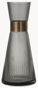 Jarro de água artesanal em vidro fumado Grand Cru, 1 L