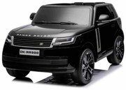 Carro elétrico para Crianças Range Rover, 2 lugares bancos em couro sintético, rádio com entrada USB, tração traseira com suspensão, bateria 12V7AH, r