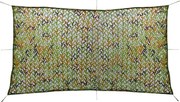 vidaXL Rede de camuflagem com saco de armazenamento 1,5x3 m