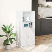 vidaXL Armário de cozinha 57x41,5x131,5 cm derivados de madeira branco