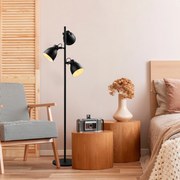 Candeeiro de Pé Spotkafasi – Preto – 37 x 37 x 162 cm