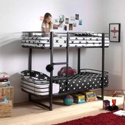 Beliche Infantil Metal OSCAR 90x200 Preto