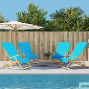 vidaXL Toalhas de praia 4 pcs 60x135 cm tecido 400 GSM turquesa