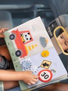 Livro de atividades para carro multicolor