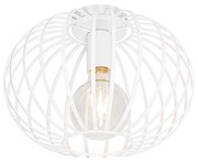 Candeeiro de teto design branco 30 cm - Johanna Design