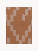 Pano de cozinha em algodão artesanal Ikat