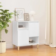 vidaXL Aparador 60x35x70 cm derivados de madeira branco
