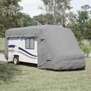 vidaXL Capas autocaravanas 660x235x275 cm tecido não tecido cinzento