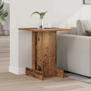 vidaXL Mesa de apoio Madeira antiga 44,5 x 45 x 55 cm