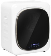 HOMCOM Secador de Roupa com desinfecção UV estilo Compacto Capacidade de 4 Kg Aço Inoxidável Branco | Aosom Portugal