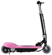 Trotinete elétrica 120 W cor-de-rosa