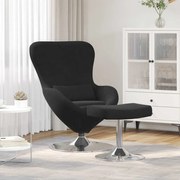 vidaXL Sofás, Poltronas e Cadeiras Cama 2 pcs Preto Padrão Tecido