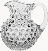 Jarro de leite artesanal Opaline Paris Hobnail