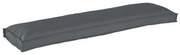 vidaXL Almofada de Palete para Banco Antracite 150 x 40 x 8 cm, em Tecido Oxford