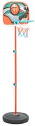 vidaXL Conjunto jogo de basquetebol portátil ajustável 133-160 cm