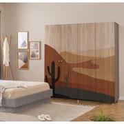 Roupeiro Loni – Sonomo – 180x192x52 cm