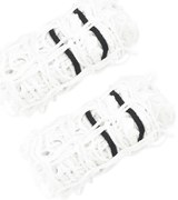 Redes para feno quadradas PP 2 pcs 100x100 cm branco