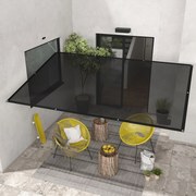 Toldo Vela de Sombra Retangular 3x2 m Toldo Vela para Jardim Proteção Solar 65% Transpirável e Anticongelante para Pátio Preto
