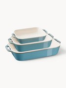 Assadeira Ceramic, conjunto de 3