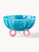 Taça decorativa com efeito de mármore artesanal Como