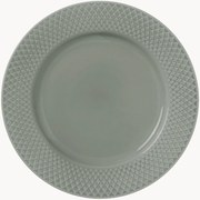 Prato de pequeno-almoço em porcelana Rhombe Earth