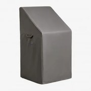 Capa Protetora 68x68 Cm Para Cadeiras De Jardim Otley Cinza Antracite - Sklum