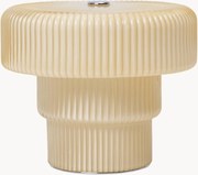 Candeeiro de mesa LED portátil e regulável artesanal Ripple