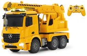 Camião Grua Telecomandado Mercedes-Benz Arocs 1:20 2,4GHz