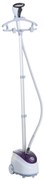 HOMCOM Ferro de Engomar a Vapor com Depósito de 1,8L e Temperatura Ajustável em 11 Níveis 21,5x30x150 cm Branco e Roxo | Aosom Portugal
