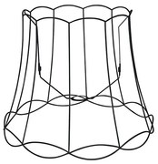 Abajur de metal preto 50/40 - Granny Frame