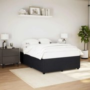 vidaXL Estrutura de cama sem colchão 140x190 cm veludo preto