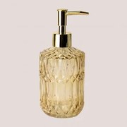 Dispensador De Sabão Em Vidro Ovie Ocre Amarelo - Sklum