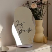 Autocolante para espelho S28 – Just Breathe