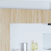 vidaXL Armário suspenso Carvalho Sonoma e Branco 50 x 31 x 40 cm