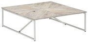 vidaXL Mesa de centro 110x110x36 cm madeira de mangueira maciça