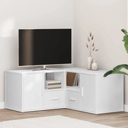 vidaXL Armário de canto 160x40x45 cm derivados de madeira branco