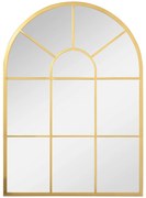 Espelho Decorativo de Parede 50x70cm Espelho de Metal para Sala de Jan