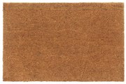 vidaXL Tapete de porta 65x100 cm fibra de coco tufada natural