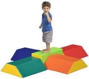 Conjunto de 5 Blocos para Crianças de 18-36 Meses Brinquedo de Constru