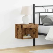 vidaXL Conjunto de móvel de TV Madeira Antiga 40 x 30 x 30 cm