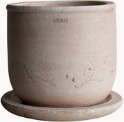 Vaso para exterior em terracota Terra, Alt 18 cm