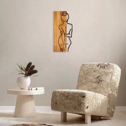 Acessório Decorativo de Parede MA – Nogueira – 27 x 58 cm