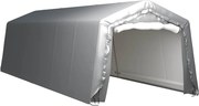 vidaXL Tenda de armazenamento 300x900 cm aço cinzento